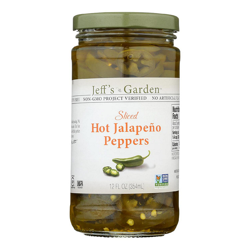 Jeff's Garden - Jalapeno Peppers Hot Slcd - Case of 6-12 FZ Image