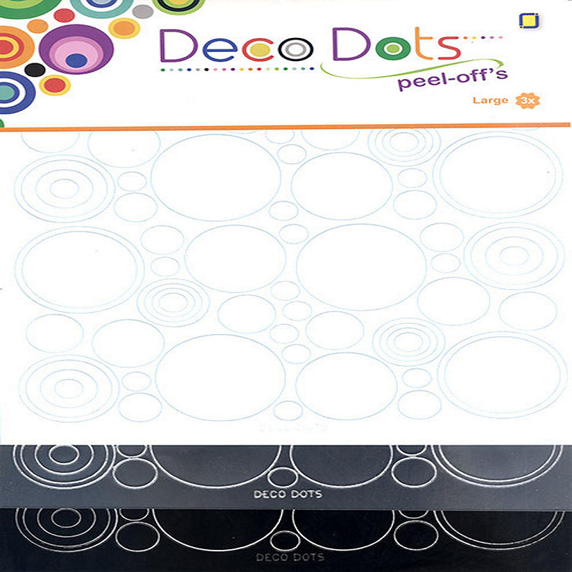 JeJe Produkt Deco Dots Stickers - Black Image