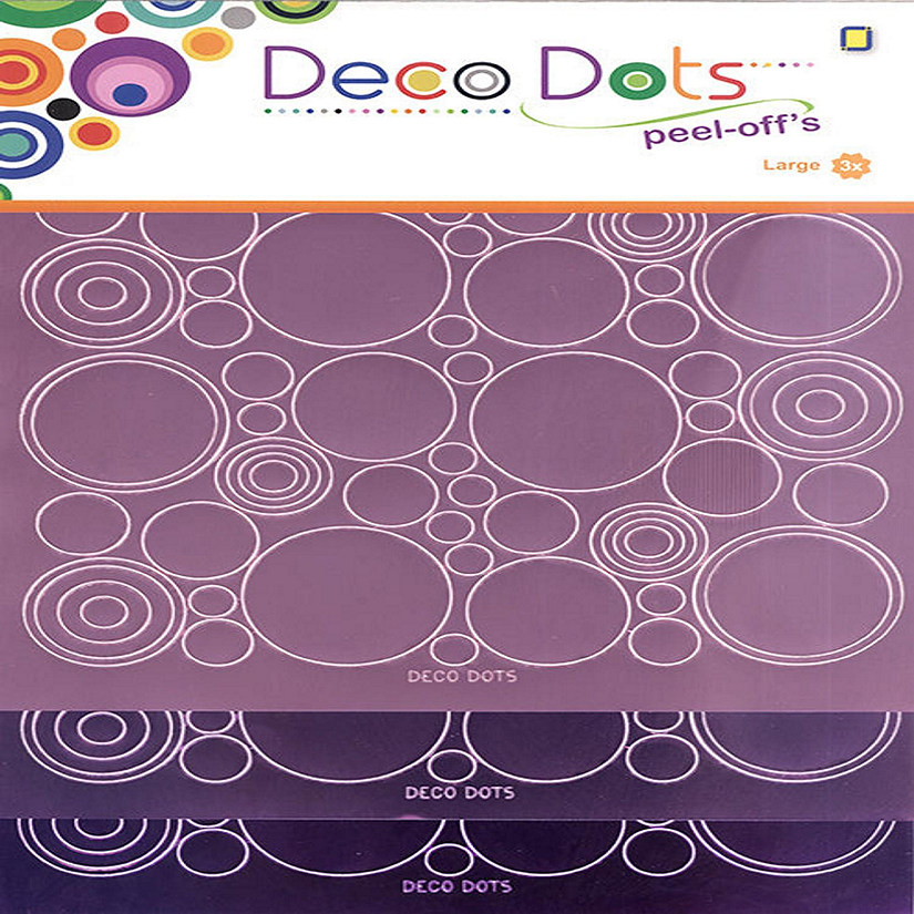 JeJe Produkt Deco Dots Stickers - Pink Image