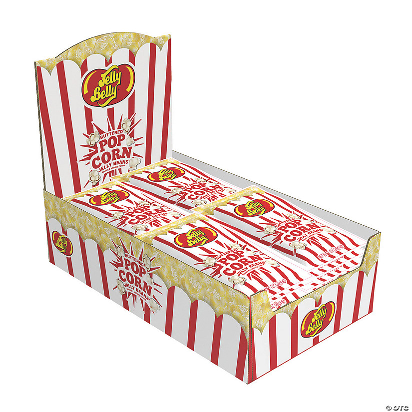 Jelly Belly<sup>&#174;</sup> Popcorn Jelly Bean Packs - 30 Pc. Image