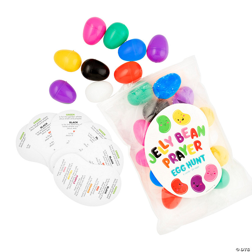 Jellybean Prayer Easter Egg Hunt Game for 6 - Less Than Perfect Image