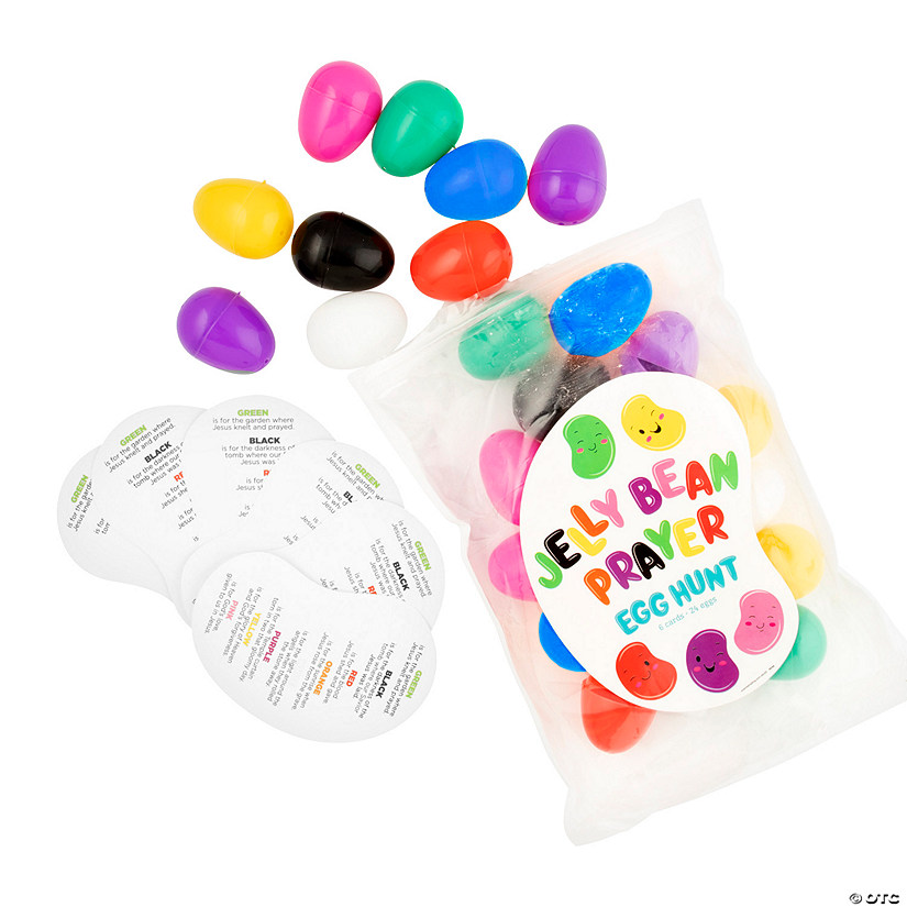 Jellybean Prayer Easter Egg Hunt Game for 6 - Less Than Perfect Image