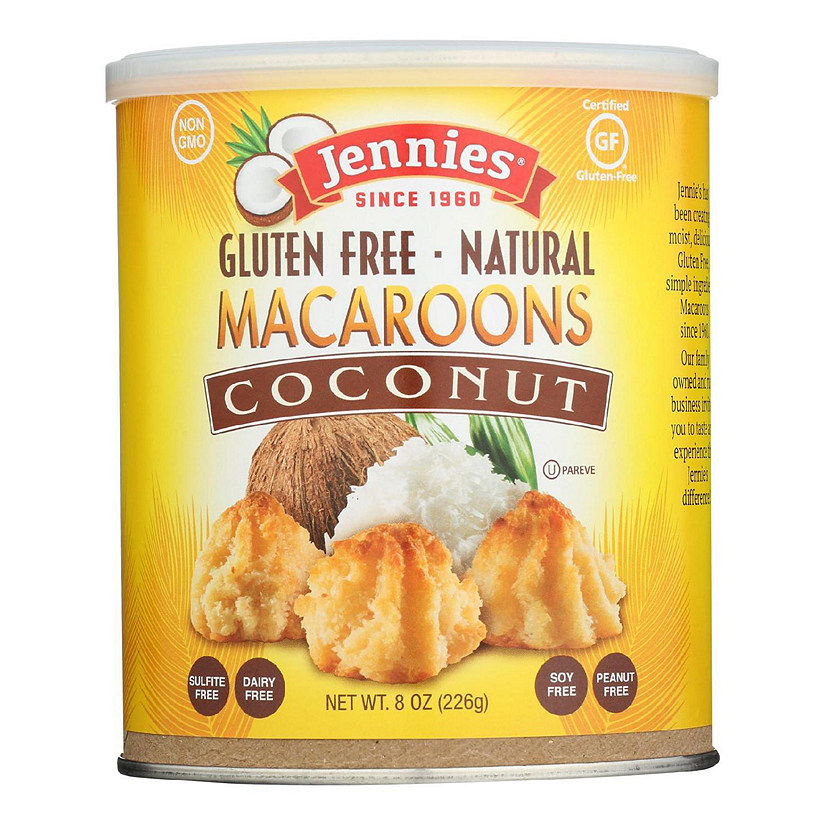 Jennie's Coconut Macaroon 8 oz Pack of 12 Image