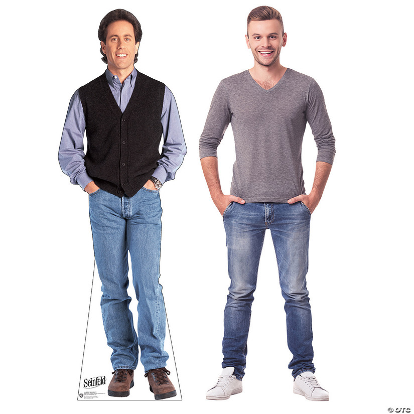 Jerry Seinfeld LifeSize Cardboard Cutout StandUp Oriental Trading