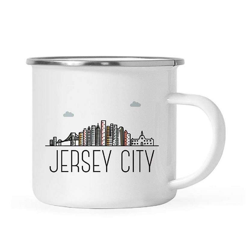 Jersey City Skyline 11oz Camp Mug Image