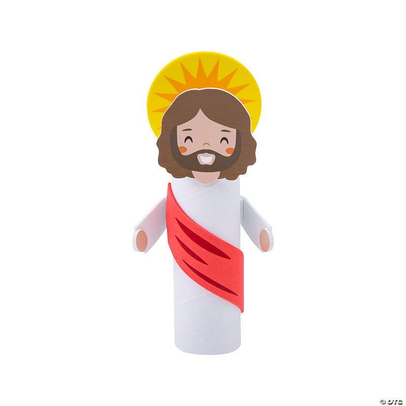 Jesus Craft Roll Craft Kit - Makes 12 Image