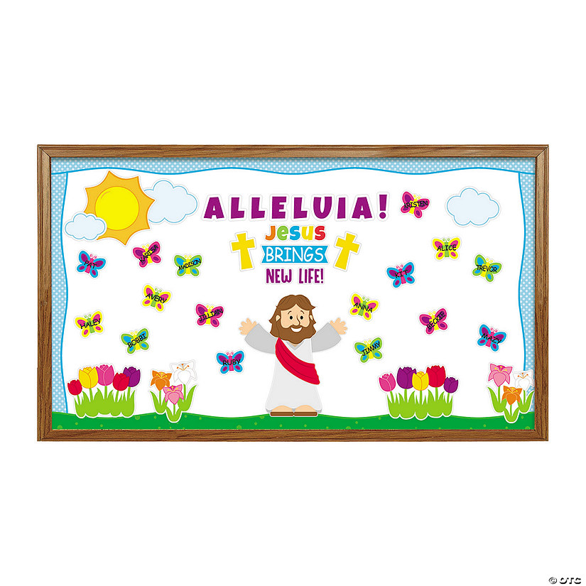 Jesus Gives New Life Bulletin Board Set Image