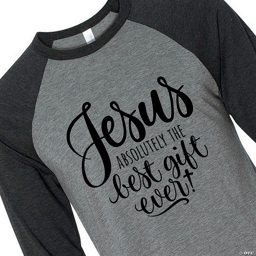 Jesus Is The Best Gift Ever Adult&#8217;s T-Shirt - Medium Image