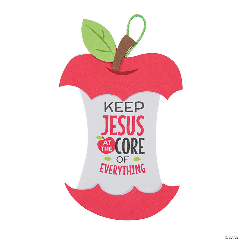 Jesus Is the Core Apple Craft Kit- Makes 12 Image