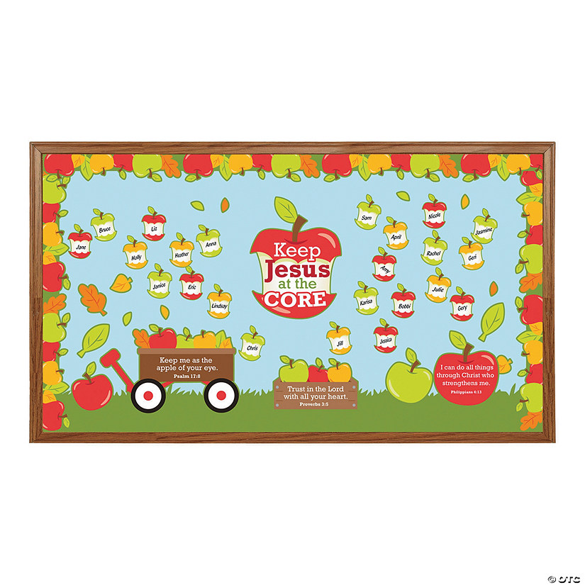 Jesus is the Core Bulletin Board Set Oriental Trading
