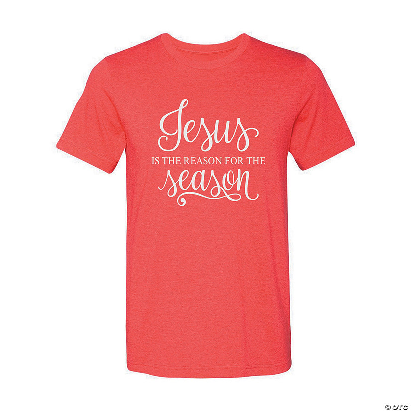 Jesus is the Reason Adult's T-Shirt Image