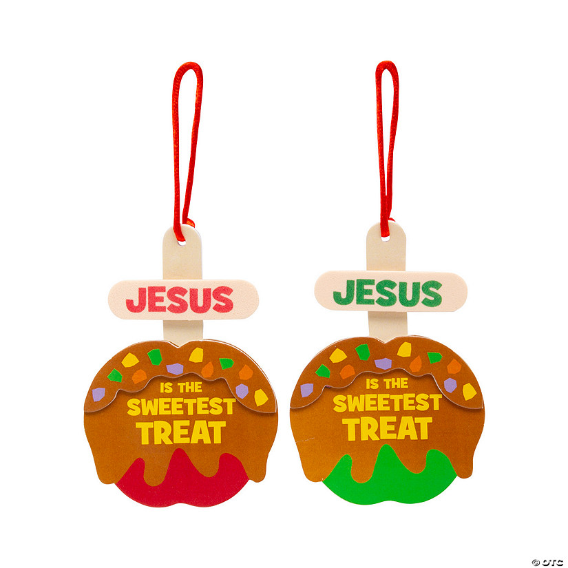 Jesus is the Sweetest Treat Ornament Craft Kit - Makes 12 Image