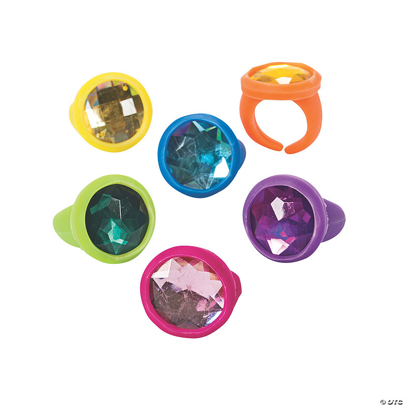 Jewel Rings - 24 Pc. Image