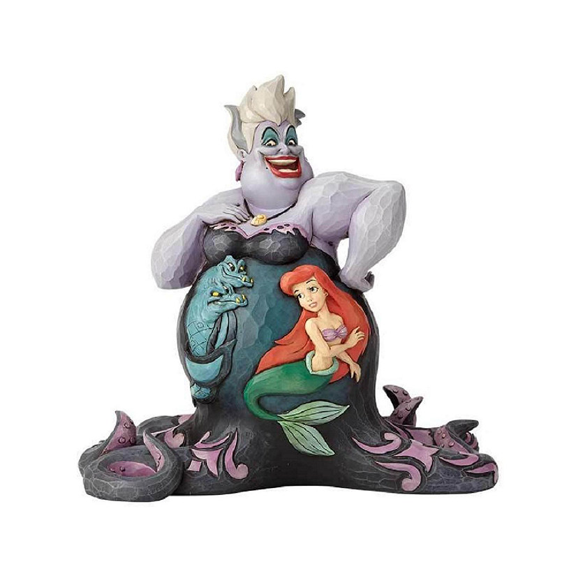 Jim Shore Disney Deep Trouble Ursula From The Little Mermaid Figurine 4059732 Image