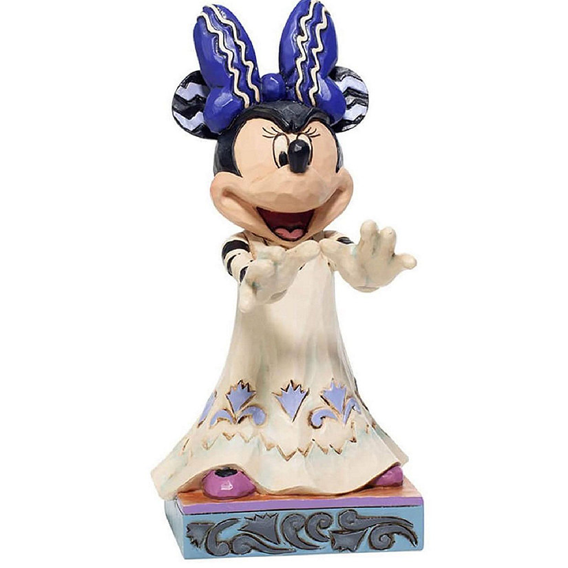 Jim Shore Disney Traditions Halloween Minnie Mouse Figurine 6007078 Image
