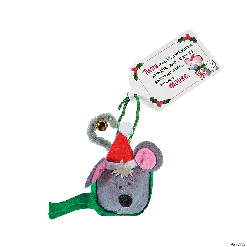 Jingle Bell Christmas Mouse Craft Kit Discontinued