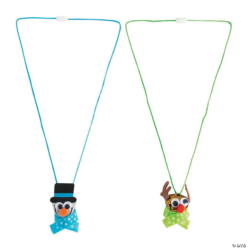 Jingle Bell Holiday Necklace Craft Kit Discontinued