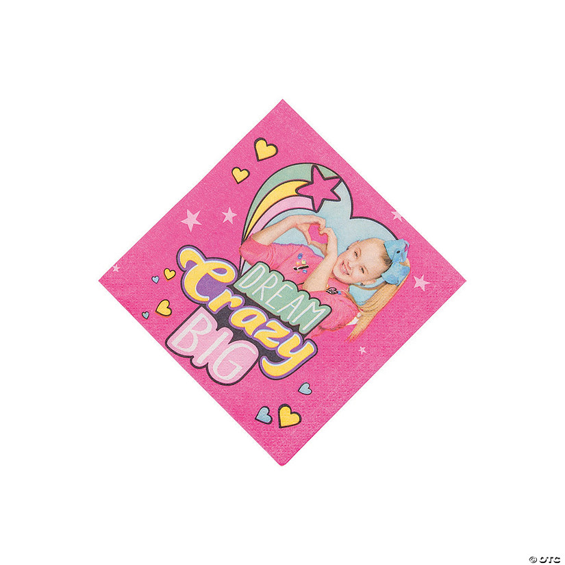 JoJo Siwa Beverage Napkins - 16 Pc. Image