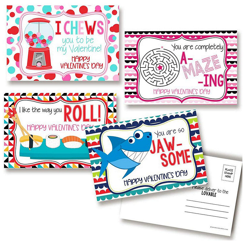 Jokes and Puns Postcards 20pc. by AmandaCreation Image