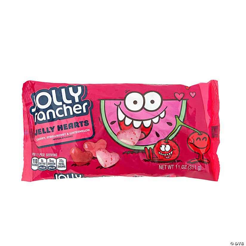 Jolly Rancher&#8482; Valentine Jelly Hearts Fruit Candy - 110 Pc. Image