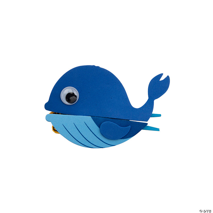 Jonah & the Whale Clothespin Craft Kit Makes 12 Oriental Trading