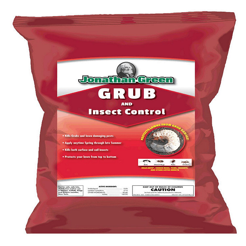 Jonathan Green 11923 Grub and Insect Control, 8lb bag covers 5,000 sq-ft Image