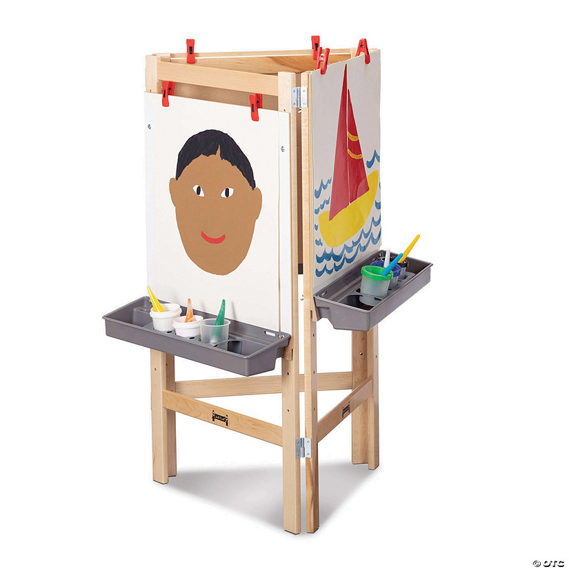 Jonti-Craft 3 Way Adjustable Easel Image