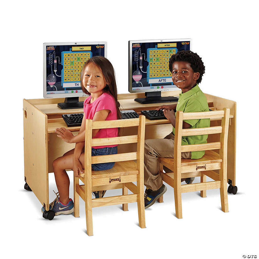 Jonti-Craft Enterprise Double Computer Desk Image