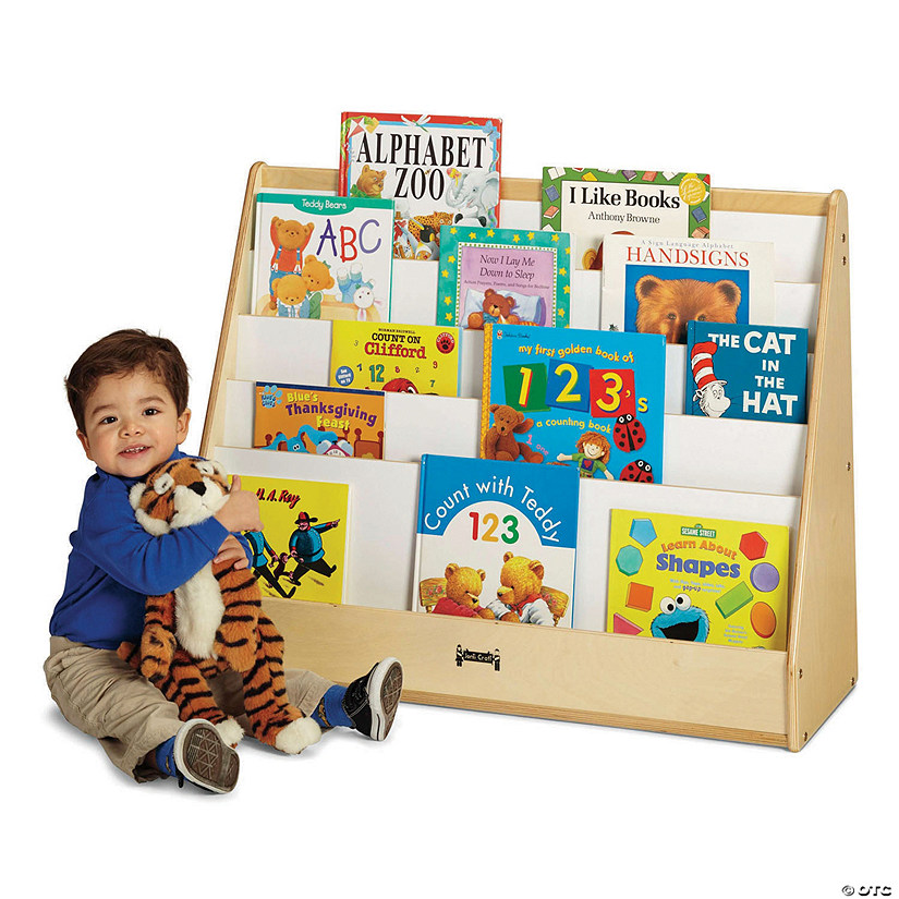 Jonti-Craft Flushback Wide Pick-A-Book Stand Image