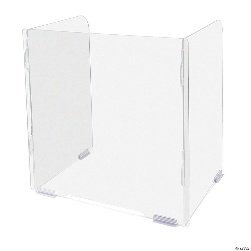 Jonti-Craft See-Thru Student Desktop Shield - 24" High Image
