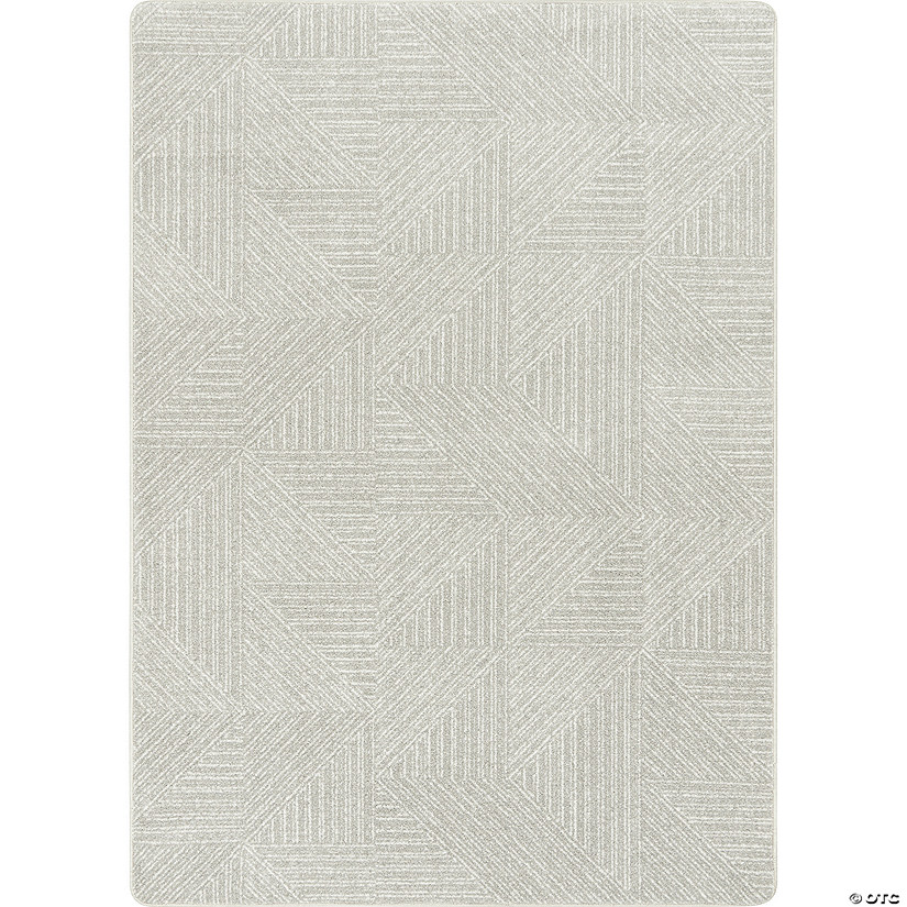 Joy carpets above board 7'8" x 10'9" area rug in color dove Image