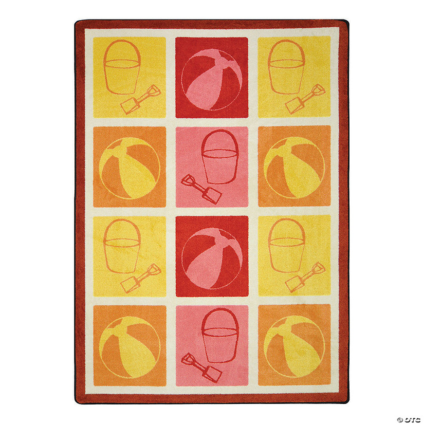 Joy Carpets Beach Fun Area Rugs Image