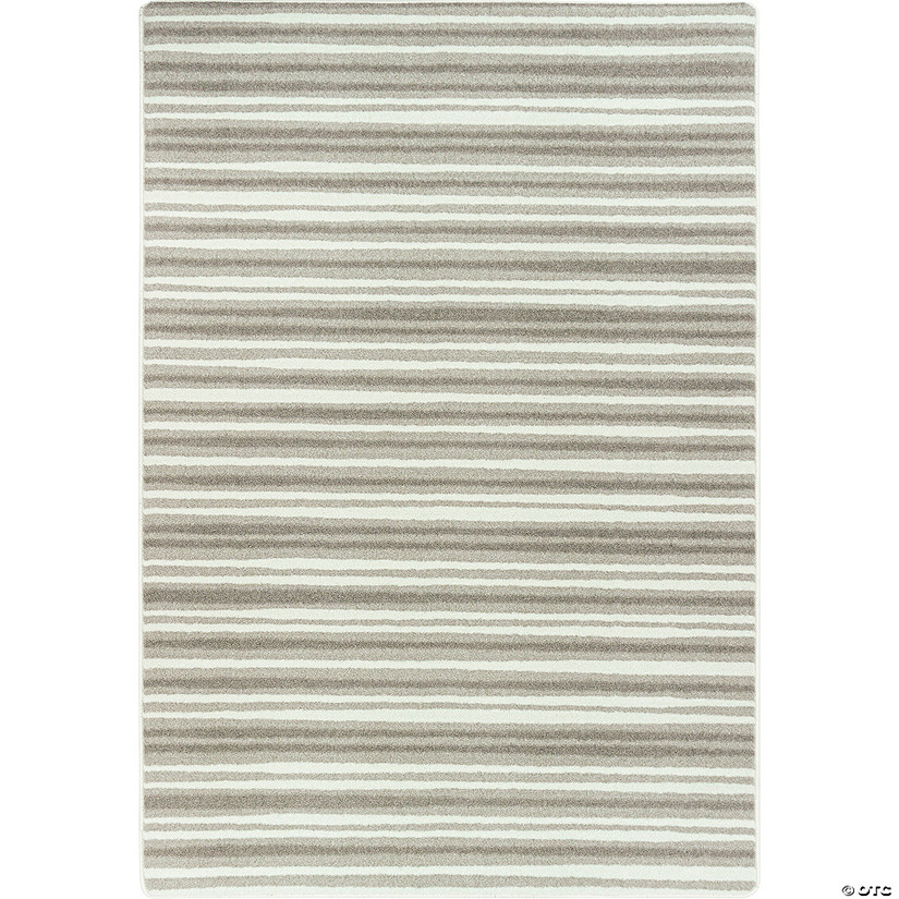 Joy carpets between the lines 5'4" x 7'8" area rug in color linen Image