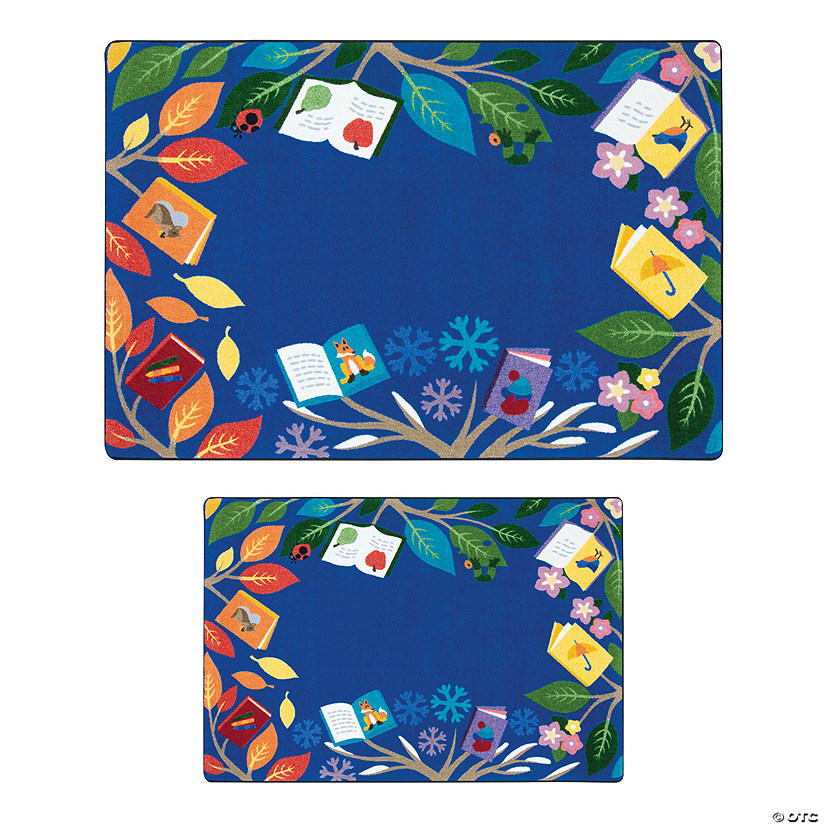 Joy Carpets Books For All Seasons Classroom Rug Image
