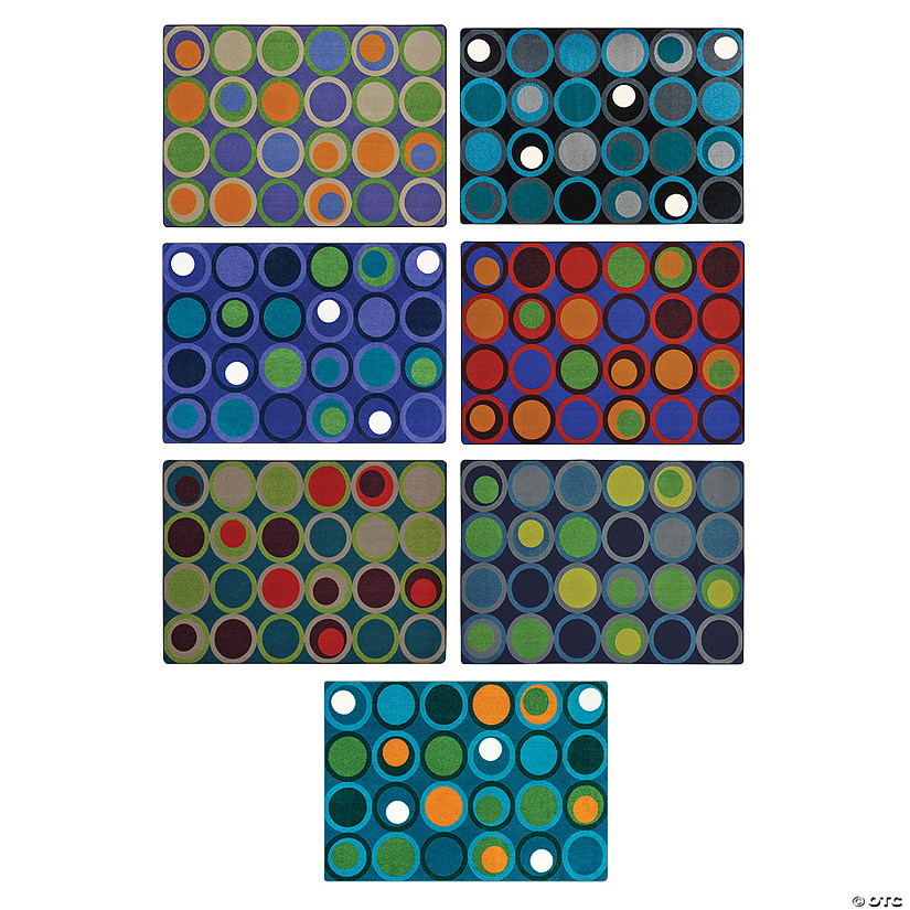 Joy Carpets Circle Back Classroom Rug Image