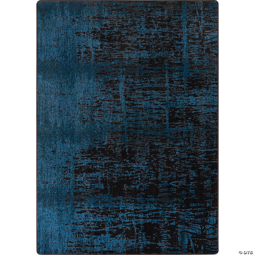 Joy Carpets Coastal Canvas Area Rug In Color Deep Water Image