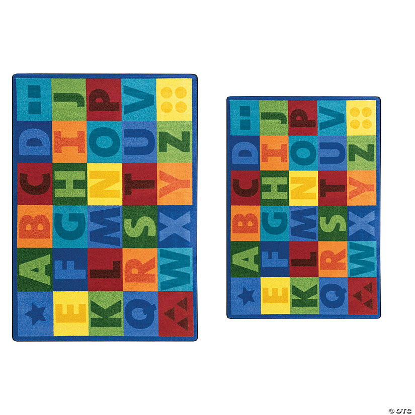 Joy Carpets Colorful Learning Classroom Rug Image