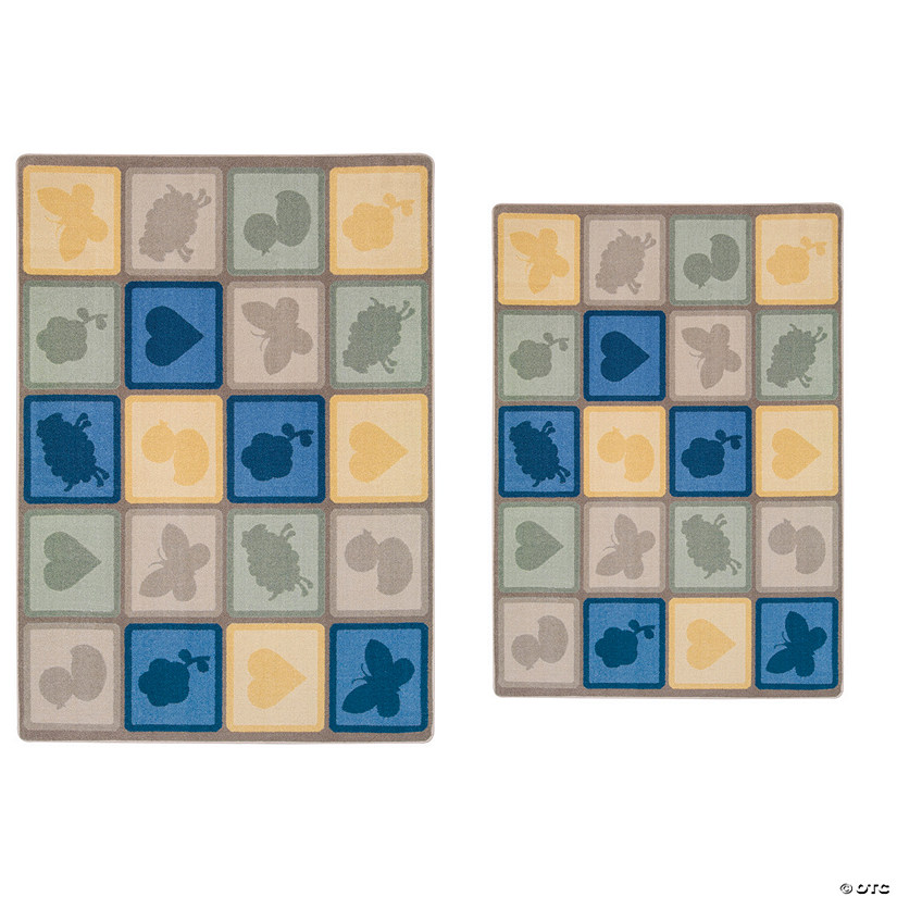Joy Carpets Cuddly Creatures Classroom Rug Image