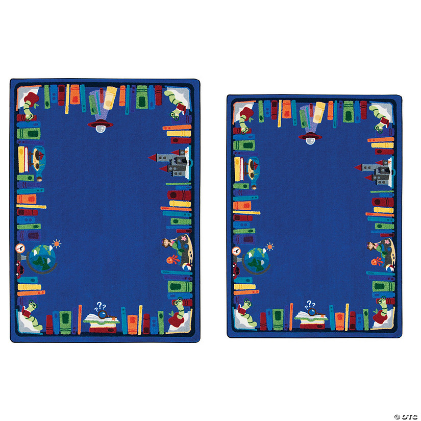 Joy Carpets Discovery Books Classroom Rug Image