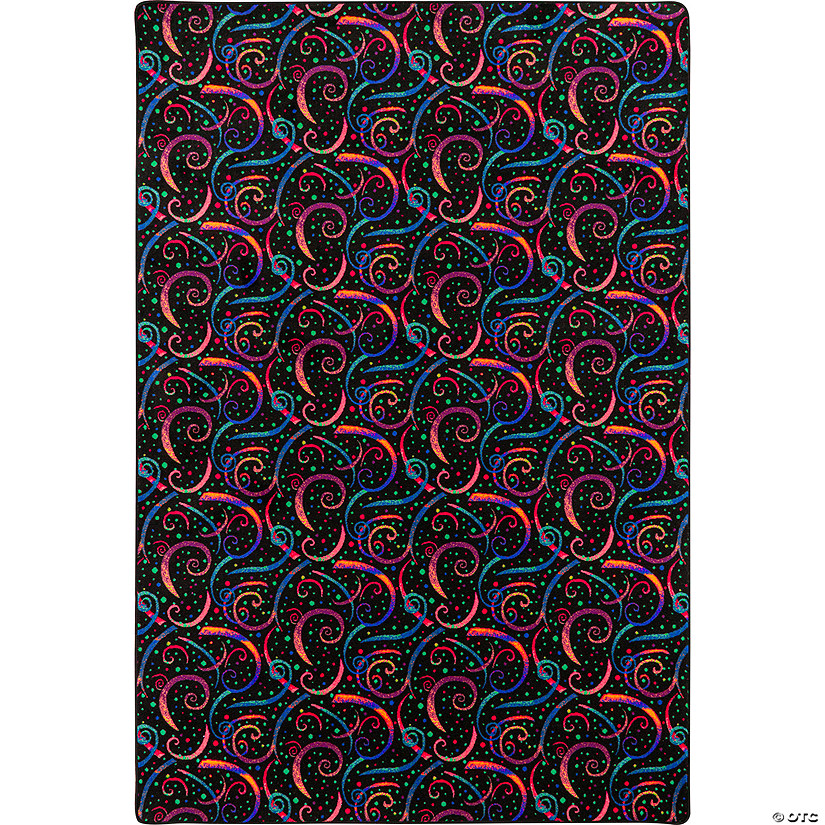 Joy carpets dynamo 12' x 6' area rug in color fluorescent Image