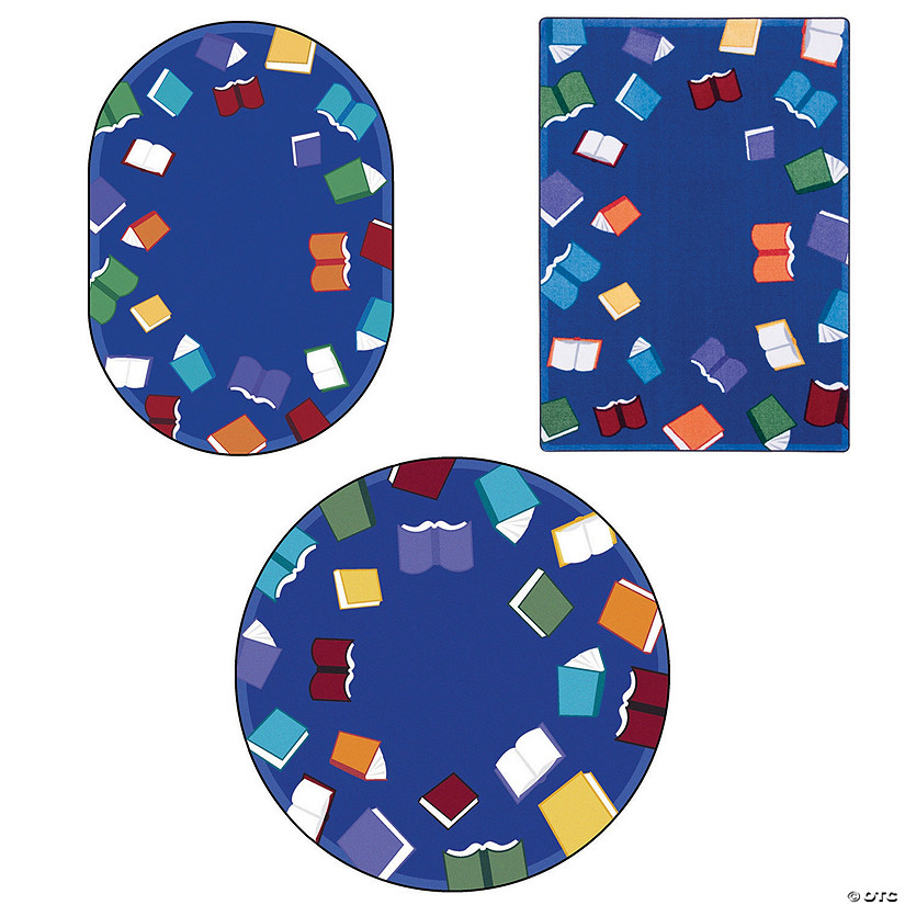 Joy Carpets Fly Away With Reading Classroom Rug Image