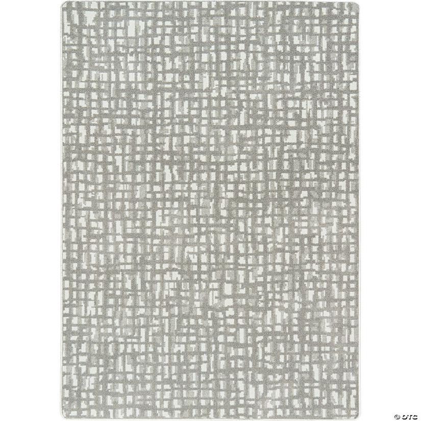 Joy carpets fool's gold 3'10" x 5'4" area rug in color dove Image