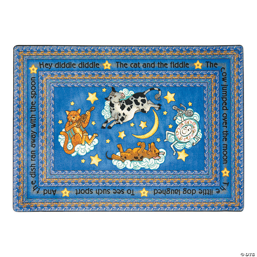 Joy Carpets Hey Diddle Diddle&amp;#174; Classroom Rug Image