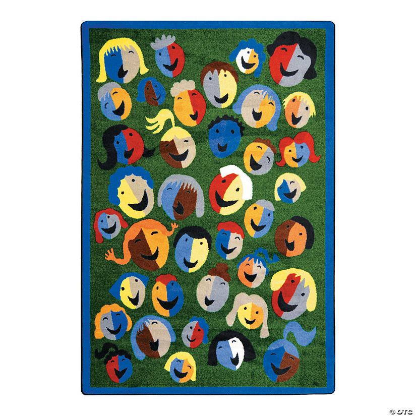 Joy Carpets Joyful Faces&amp;#174; Classroom Rug Image