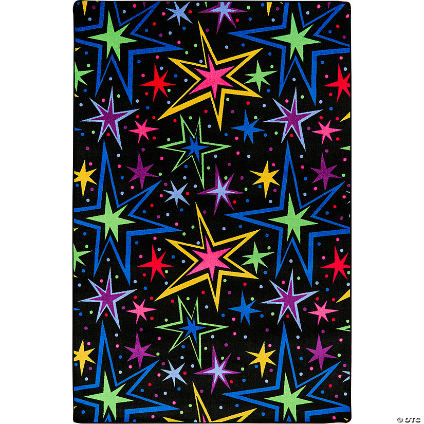 Joy carpets kapow 12' x 7'6" area rug in color fluorescent Image