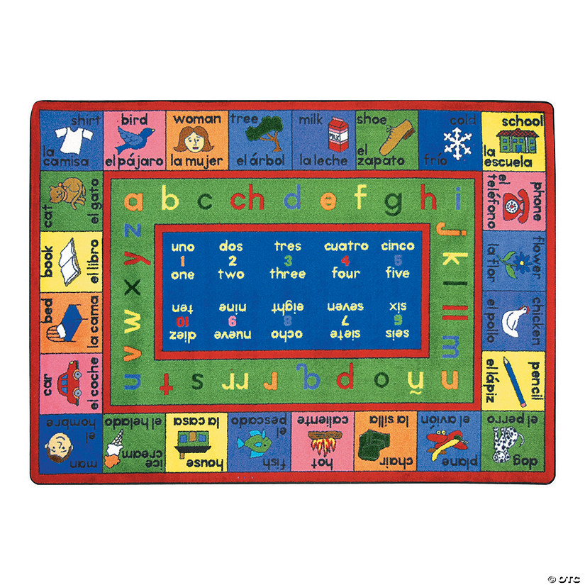 Joy Carpets Lengualink&amp;#174; Classroom Rug Image