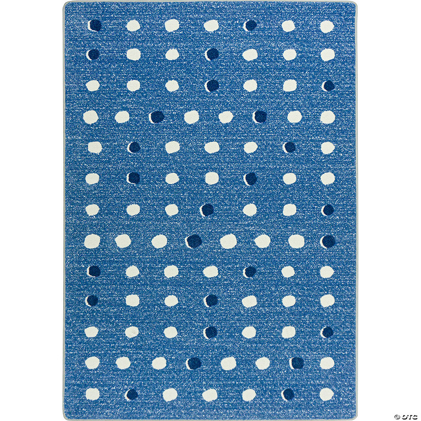 Joy carpets little moons 3'10" x 5'4" area rug in color blue skies Image