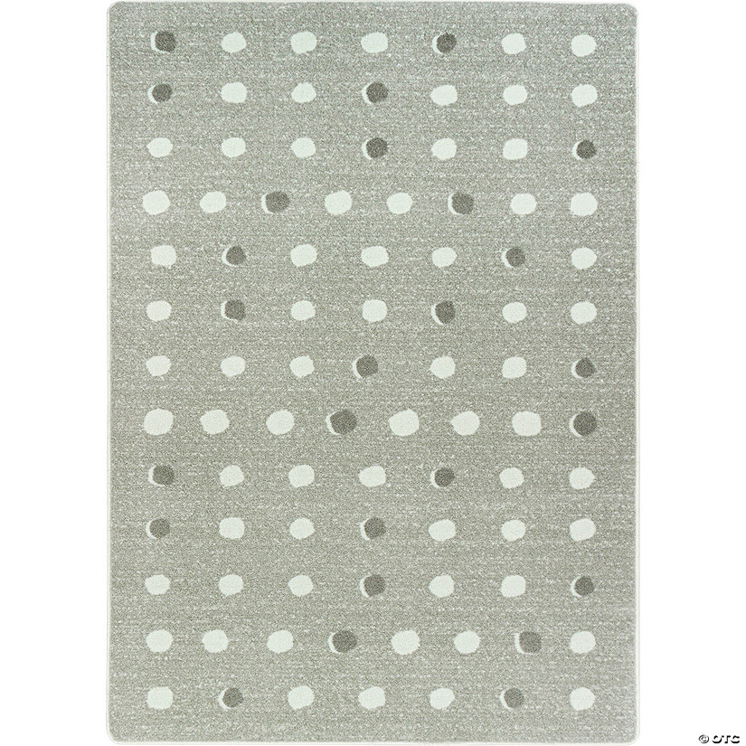 Joy carpets little moons 7'8" x 10'9" area rug in color linen Image