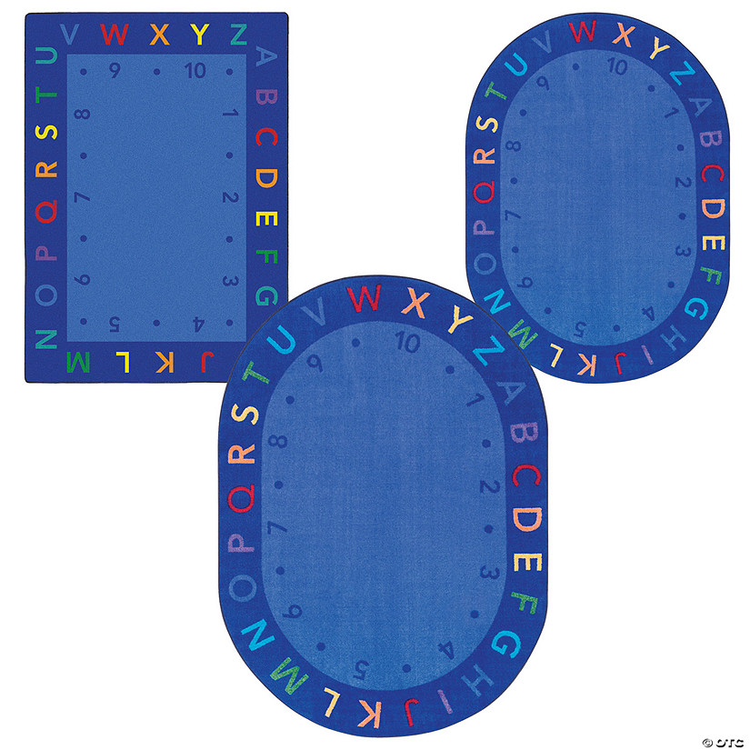 Joy Carpets Lively Letters Classroom Rug Image