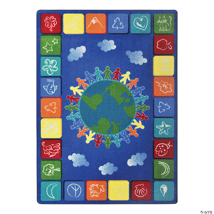 Joy Carpets One World Classroom Rug | Oriental Trading